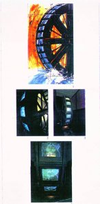 Fabrizio_Plessi_Tempo_liquido_vidio_installation_1987