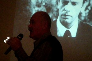 Galeta presenting at the Museum of Contemporary Art in Zagreb (Photo by Media-Via)